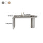 Industrial Style Wood Top Counter Table 42-inch Height Table for Living Room Clearhalo 'Bar Furniture' 'Bar Tables' 'bar_tables' 'furn' 'furn_bar_tables' 'Furniture' 'furniture_bar_tables' 'Kitchen & Dining Furniture' 4899245