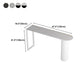 Contemporary Stone Top Bar Table 42-inch Height Table for Living Room Clearhalo 'Bar Furniture' 'Bar Tables' 'bar_tables' 'furn' 'furn_bar_tables' 'Furniture' 'furniture_bar_tables' 'Kitchen & Dining Furniture' 4899259