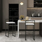 Contemporary Matte Finish Velvet Bar Stool Jewelry Shop Footrest Stool Clearhalo 'Bar Furniture' 'Bar Stools' 'bar_stools' 'Furniture' 'furniture_bar_stools' 'Kitchen & Dining Furniture' 4899347