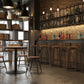 Industrial Armless Backless Counter Stool Iron Cashier Bar Stool with Seat and Pedal Clearhalo 'Bar Furniture' 'Bar Stools' 'bar_stools' 'furn' 'furn_bar_stools' 'Furniture' 'furniture_bar_stools' 'Kitchen & Dining Furniture' 4899441