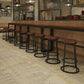 Industrial Armless Backless Counter Stool Iron Cashier Bar Stool with Seat and Pedal Clearhalo 'Bar Furniture' 'Bar Stools' 'bar_stools' 'furn' 'furn_bar_stools' 'Furniture' 'furniture_bar_stools' 'Kitchen & Dining Furniture' 4899444