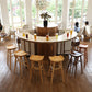 Contemporary Solid Wood Home Stool Matte Finish Footrest Barstool Clearhalo 'Bar Furniture' 'Bar Stools' 'bar_stools' 'Furniture' 'furniture_bar_stools' 'Kitchen & Dining Furniture' 4899642