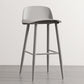 Modern Armless Backrest Counter Stool Iron Cafe Bar Stool with Acrylic Seat and Pedal Clearhalo 'Bar Furniture' 'Bar Stools' 'bar_stools' 'furn' 'furn_bar_stools' 'Furniture' 'furniture_bar_stools' 'Kitchen & Dining Furniture' 4899825