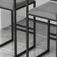 Modern Jewelry Shop Velvet Counter Stools Matte Finish Footrest Barstool Clearhalo 'Bar Furniture' 'Bar Stools' 'bar_stools' 'furn' 'furn_bar_stools' 'Furniture' 'furniture_bar_stools' 'Kitchen & Dining Furniture' 4899874