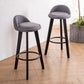 Modern Armless Backrest Counter Stool Rubber Wood kitchen Bar Stool with Cushion and Pedal Clearhalo 'Bar Furniture' 'Bar Stools' 'bar_stools' 'furn' 'furn_bar_stools' 'Furniture' 'furniture_bar_stools' 'Kitchen & Dining Furniture' 4899901