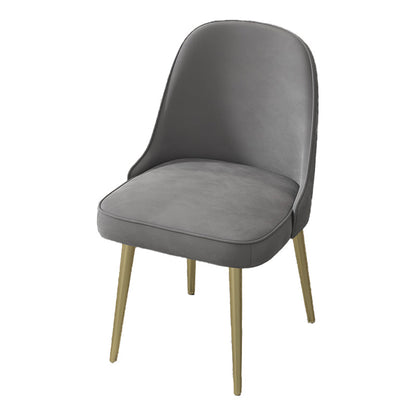 Glam 1/7 Pieces Dining Set Round Stone Dining Table for Dining Room 1 Grey Chair Clearhalo 'Dining Room Sets' 'Dining Tables & Seating' 'dining_room_set' 'furn' 'furn_dining_room_set' 'Furniture' 'furniture_dining_room_set' 'Kitchen & Dining Furniture' 4900154