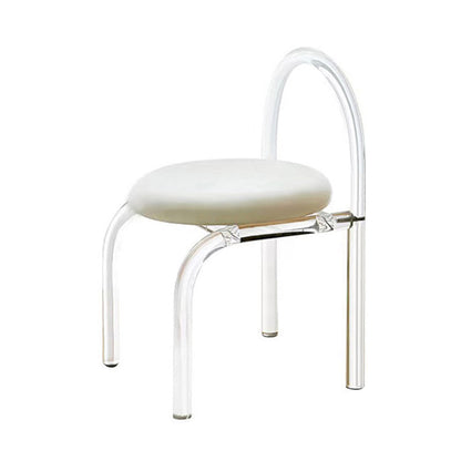 Modern 1/7 Pieces Dining Set Rectangle Stone Dining Table for Kitchen 1 White Chair Clearhalo 'Dining Room Sets' 'Dining Tables & Seating' 'dining_room_set' 'furn' 'furn_dining_room_set' 'Furniture' 'furniture_dining_room_set' 'Kitchen & Dining Furniture' 4900175