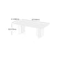 Modern 1/7 Pieces Dining Set Rectangle Stone Dining Table for Kitchen Clearhalo 'Dining Room Sets' 'Dining Tables & Seating' 'dining_room_set' 'furn' 'furn_dining_room_set' 'Furniture' 'furniture_dining_room_set' 'Kitchen & Dining Furniture' 4900187