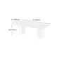 Modern 1/7 Pieces Dining Set Rectangle Stone Dining Table for Kitchen Clearhalo 'Dining Room Sets' 'Dining Tables & Seating' 'dining_room_set' 'furn' 'furn_dining_room_set' 'Furniture' 'furniture_dining_room_set' 'Kitchen & Dining Furniture' 4900188