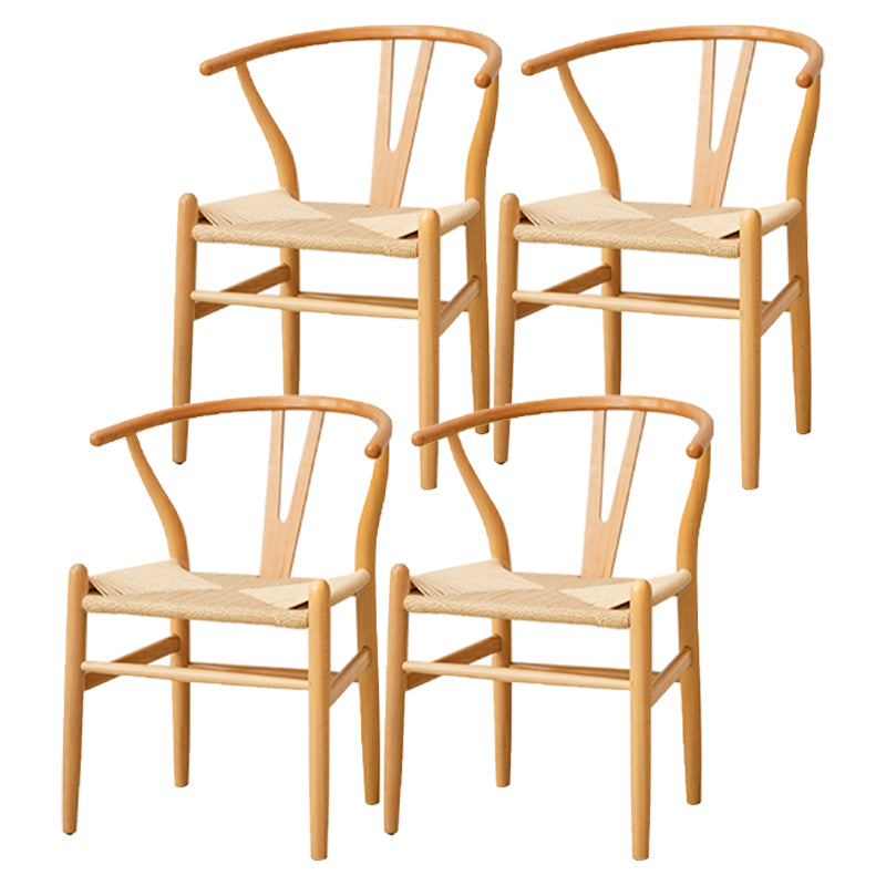 Modern 1/3/4/5/6 Pieces Rectangle Dining Set Ash Wood Dining Table with Chairs 4 White Chairs Clearhalo 'Dining Room Sets' 'Dining Tables & Seating' 'dining_room_set' 'furn' 'furn_dining_room_set' 'Furniture' 'furniture_dining_room_set' 'Kitchen & Dining Furniture' 4900272