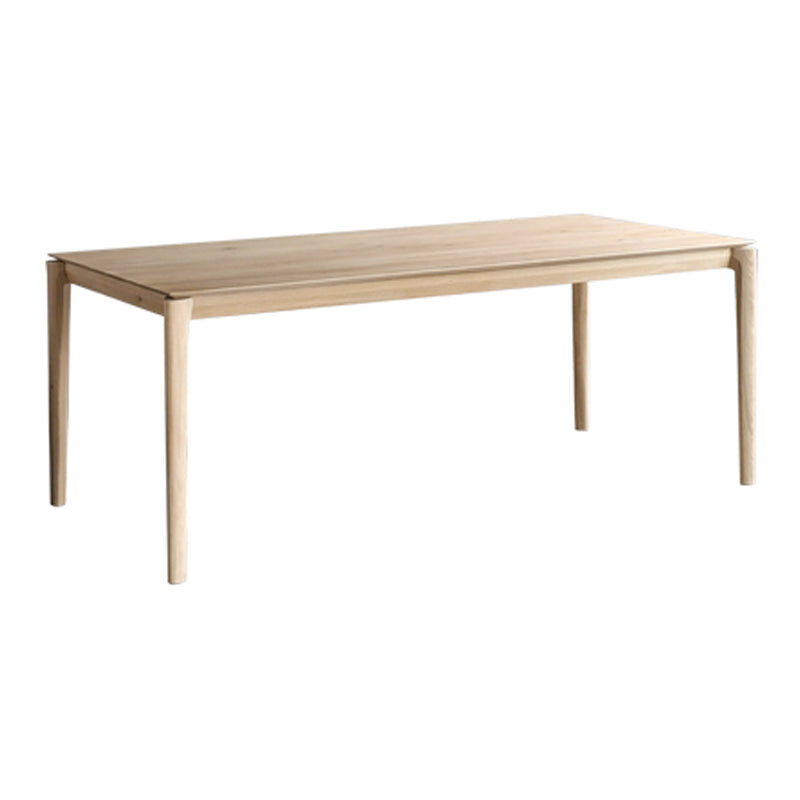 Modern 1/3/4/5/6 Pieces Rectangle Dining Set Ash Wood Dining Table with Chairs Clearhalo 'Dining Room Sets' 'Dining Tables & Seating' 'dining_room_set' 'furn' 'furn_dining_room_set' 'Furniture' 'furniture_dining_room_set' 'Kitchen & Dining Furniture' 4900274