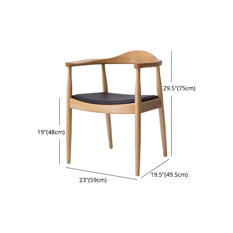 Modern 1/3/4/5/6 Pieces Rectangle Dining Set Ash Wood Dining Table with Chairs Clearhalo 'Dining Room Sets' 'Dining Tables & Seating' 'dining_room_set' 'furn' 'furn_dining_room_set' 'Furniture' 'furniture_dining_room_set' 'Kitchen & Dining Furniture' 4900284