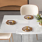 Nordic Glam Style 1/4/5/7Pieces Dining Sintered Stone Dining Table Set for Kitchen Clearhalo 'Dining Room Sets' 'Dining Tables & Seating' 'dining_room_set' 'furn' 'furn_dining_room_set' 'Furniture' 'furniture_dining_room_set' 'Kitchen & Dining Furniture' 4900331