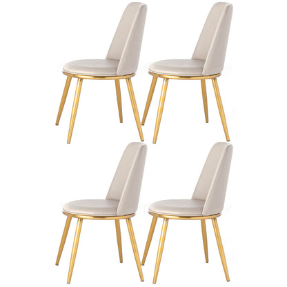 1/4/5/7 Pieces Dining Chairs Set Round Sintered Stone Dining Table Set for Home Use 4 Grey Chairs Clearhalo 'Dining Room Sets' 'Dining Tables & Seating' 'dining_room_set' 'furn' 'furn_dining_room_set' 'Furniture' 'furniture_dining_room_set' 'Kitchen & Dining Furniture' 4900358