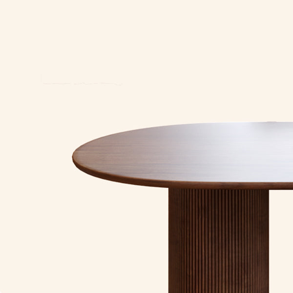 Free Form Pine Solid Wood Dining Table Simplicity 3 Legs Table for Dining Room Clearhalo 'Dining Tables & Seating' 'Dining Tables' 'dining_table' 'furn' 'furn_dining_table' 'Furniture' 'furniture_dining_table' 'Kitchen & Dining Furniture' 'kitchen' 'kitchen_dining_table' 4900445
