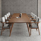 Pine Wood Top Dining Table Traditional Luxury Rectangle Table with 4 Legs Clearhalo 'Dining Tables & Seating' 'Dining Tables' 'dining_table' 'furn' 'furn_dining_table' 'Furniture' 'furniture_dining_table' 'Kitchen & Dining Furniture' 'kitchen' 'kitchen_dining_table' 4900533