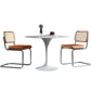 Stone Top Dining Table Modern Round Dining Table with Pedestal Base Clearhalo 'Dining Tables & Seating' 'Dining Tables' 'dining_table' 'furn' 'furn_dining_table' 'Furniture' 'furniture_dining_table' 'Kitchen & Dining Furniture' 'kitchen' 'kitchen_dining_table' 4900574