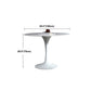 Stone Top Dining Table Modern Round Dining Table with Pedestal Base Clearhalo 'Dining Tables & Seating' 'Dining Tables' 'dining_table' 'furn' 'furn_dining_table' 'Furniture' 'furniture_dining_table' 'Kitchen & Dining Furniture' 'kitchen' 'kitchen_dining_table' 4900580