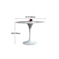 Stone Top Dining Table Modern Round Dining Table with Pedestal Base Clearhalo 'Dining Tables & Seating' 'Dining Tables' 'dining_table' 'furn' 'furn_dining_table' 'Furniture' 'furniture_dining_table' 'Kitchen & Dining Furniture' 'kitchen' 'kitchen_dining_table' 4900582