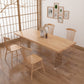 Pine Wood Top Dining Table Traditional Luxury Solid Wood Table with Sled Base Clearhalo 'Dining Tables & Seating' 'Dining Tables' 'dining_table' 'furn' 'furn_dining_table' 'Furniture' 'furniture_dining_table' 'Kitchen & Dining Furniture' 'kitchen' 'kitchen_dining_table' 4900610