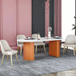 Oval Sintered Stone Dining Table Traditional Luxury Double Pedestal Table Clearhalo 'Dining Tables & Seating' 'Dining Tables' 'dining_table' 'furn' 'furn_dining_table' 'Furniture' 'furniture_dining_table' 'Kitchen & Dining Furniture' 'kitchen' 'kitchen_dining_table' 4900628