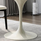 Stone Top Dining Table Modern Round Table with Pedestal Base Clearhalo 'Dining Tables & Seating' 'Dining Tables' 'dining_table' 'furn' 'furn_dining_table' 'Furniture' 'furniture_dining_table' 'Kitchen & Dining Furniture' 'kitchen' 'kitchen_dining_table' 4900660