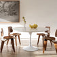 Stone Top Dining Table Modern Round Table with Pedestal Base Clearhalo 'Dining Tables & Seating' 'Dining Tables' 'dining_table' 'furn' 'furn_dining_table' 'Furniture' 'furniture_dining_table' 'Kitchen & Dining Furniture' 'kitchen' 'kitchen_dining_table' 4900662