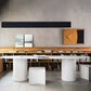 Contemporary Wood Top Oval Dinette Table White Base Dining Table for Living Room White Without Chairs Clearhalo 'Dining Tables & Seating' 'Dining Tables' 'dining_table' 'furn' 'furn_dining_table' 'Furniture' 'furniture_dining_table' 'Kitchen & Dining Furniture' 'kitchen' 'kitchen_dining_table' 4900707