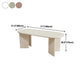 Contemporary Artificial Wood Top Oval Dinette Table Simple Dining Table for Living Room Clearhalo 'Dining Tables & Seating' 'Dining Tables' 'dining_table' 'furn' 'furn_dining_table' 'Furniture' 'furniture_dining_table' 'Kitchen & Dining Furniture' 'kitchen' 'kitchen_dining_table' 4900734