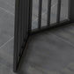 Black Metal Double Pedestal Dining Table Industrial Rectangle Fixed Table Clearhalo 'Dining Tables & Seating' 'Dining Tables' 'dining_table' 'furn' 'furn_dining_table' 'Furniture' 'furniture_dining_table' 'Kitchen & Dining Furniture' 'kitchen' 'kitchen_dining_table' 4900744
