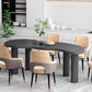 Nordic Solid Wood Table for Restaurant Unique Shape Table with 4 Legs Clearhalo 'Dining Tables & Seating' 'Dining Tables' 'dining_table' 'furn' 'furn_dining_table' 'Furniture' 'furniture_dining_table' 'Kitchen & Dining Furniture' 'kitchen' 'kitchen_dining_table' 4900766
