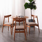 Restaurant Dining Room Simple Style Dinette Table Wood Top Dining Table Cherry Wood 31.5"L x 31.5"W x 29.5"H Without Chairs Clearhalo 'Dining Tables & Seating' 'Dining Tables' 'dining_table' 'furn' 'furn_dining_table' 'Furniture' 'furniture_dining_table' 'Kitchen & Dining Furniture' 'kitchen' 'kitchen_dining_table' 4900778