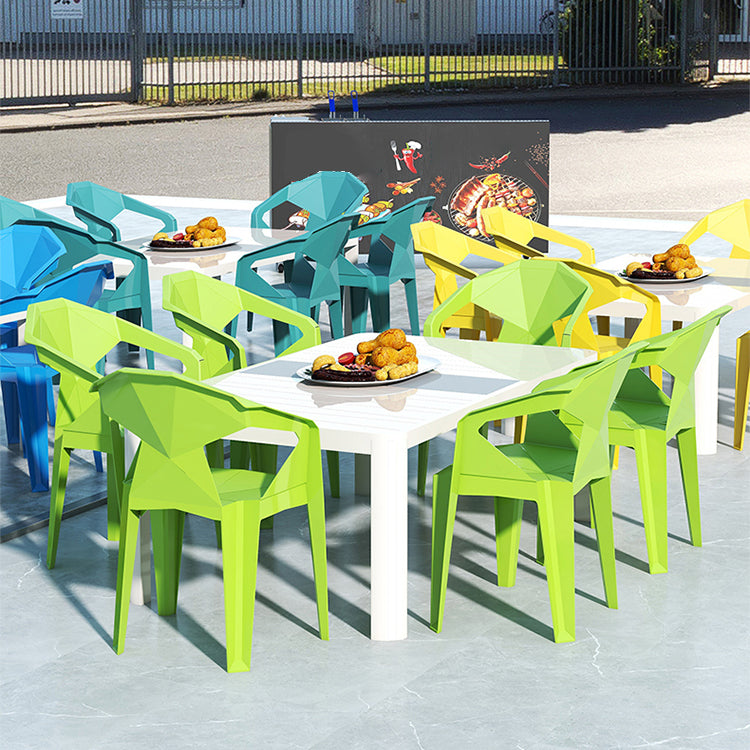 Modern Style Chairs Dining Arm Chairs for Kitchen with Plastic Legs Clearhalo 'Dining Chairs' 'Dining Tables & Seating' 'dining_chair' 'furn' 'furn_dining_chair' 'Furniture' 'furniture_dining_chair' 'Kitchen & Dining Furniture' 4900851