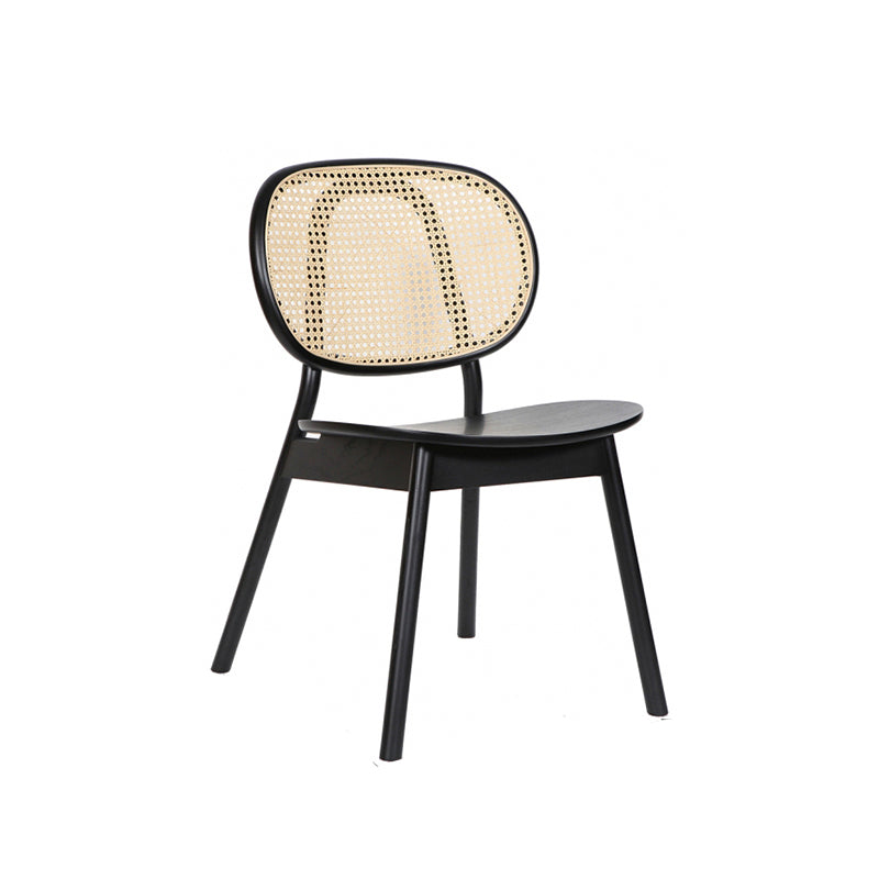 Modern Wood Dining Chair Open Back Dining Side Chair for Home Use Clearhalo 'Dining Chairs' 'Dining Tables & Seating' 'dining_chair' 'furn' 'furn_dining_chair' 'Furniture' 'furniture_dining_chair' 'Kitchen & Dining Furniture' 4900886