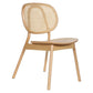 Modern Wood Dining Chair Open Back Dining Side Chair for Home Use Natural 1 Piece Clearhalo 'Dining Chairs' 'Dining Tables & Seating' 'dining_chair' 'furn' 'furn_dining_chair' 'Furniture' 'furniture_dining_chair' 'Kitchen & Dining Furniture' 4900889