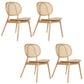 Modern Wood Dining Chair Open Back Dining Side Chair for Home Use Natural 4 Piece Set Clearhalo 'Dining Chairs' 'Dining Tables & Seating' 'dining_chair' 'furn' 'furn_dining_chair' 'Furniture' 'furniture_dining_chair' 'Kitchen & Dining Furniture' 4900893