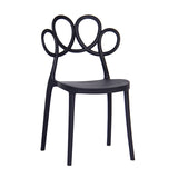 Minimalist Plastic Dining Armless Chair Open Back Dining Side Chair Clearhalo 'Dining Chairs' 'Dining Tables & Seating' 'dining_chair' 'furn' 'furn_dining_chair' 'Furniture' 'furniture_dining_chair' 'Kitchen & Dining Furniture' 4900906