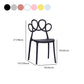 Minimalist Plastic Dining Armless Chair Open Back Dining Side Chair Clearhalo 'Dining Chairs' 'Dining Tables & Seating' 'dining_chair' 'furn' 'furn_dining_chair' 'Furniture' 'furniture_dining_chair' 'Kitchen & Dining Furniture' 4900921