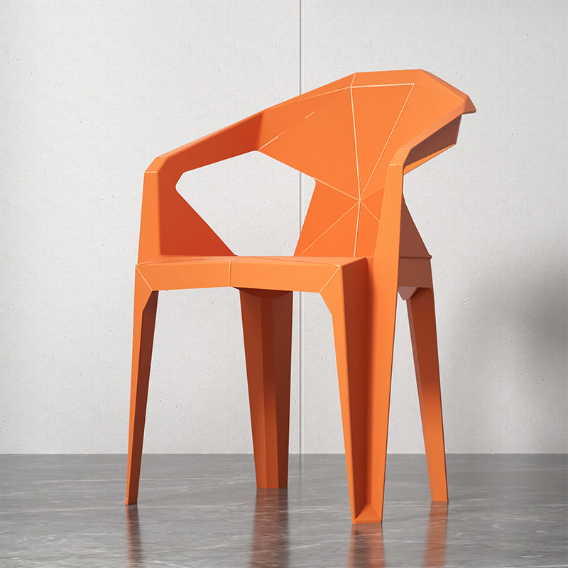 Modern Style Chair Dining Arm Chairs for Kitchen with Plastic Legs Clearhalo 'Dining Chairs' 'Dining Tables & Seating' 'dining_chair' 'furn' 'furn_dining_chair' 'Furniture' 'furniture_dining_chair' 'Kitchen & Dining Furniture' 4900942