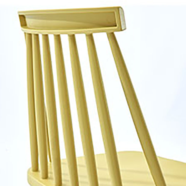 Scandinavian Slat Back Side Chair for Home Plastic Dining Armless Chair Clearhalo 'Dining Chairs' 'Dining Tables & Seating' 'dining_chair' 'furn' 'furn_dining_chair' 'Furniture' 'furniture_dining_chair' 'Kitchen & Dining Furniture' 4900960