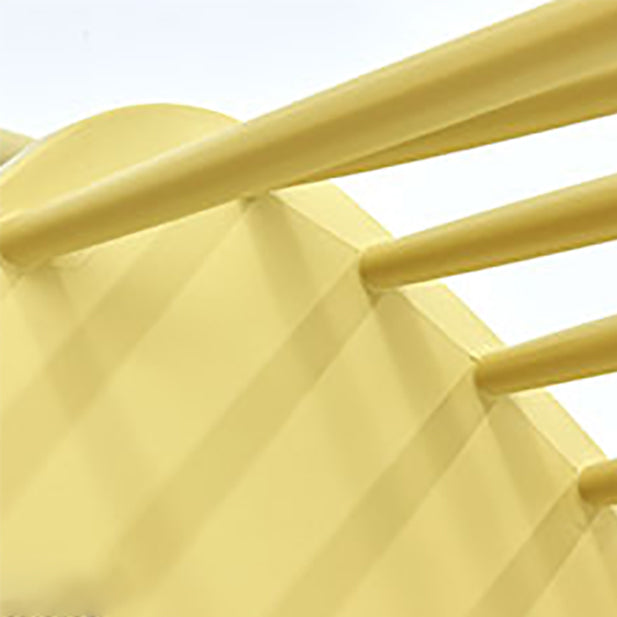 Scandinavian Slat Back Side Chair for Home Plastic Dining Armless Chair Clearhalo 'Dining Chairs' 'Dining Tables & Seating' 'dining_chair' 'furn' 'furn_dining_chair' 'Furniture' 'furniture_dining_chair' 'Kitchen & Dining Furniture' 4900963