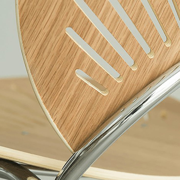 Contemporary Metal Dining Chair Armless Windsor Back Side Chair for Home Use Clearhalo 'Dining Chairs' 'Dining Tables & Seating' 'dining_chair' 'furn' 'furn_dining_chair' 'Furniture' 'furniture_dining_chair' 'Kitchen & Dining Furniture' 4900996