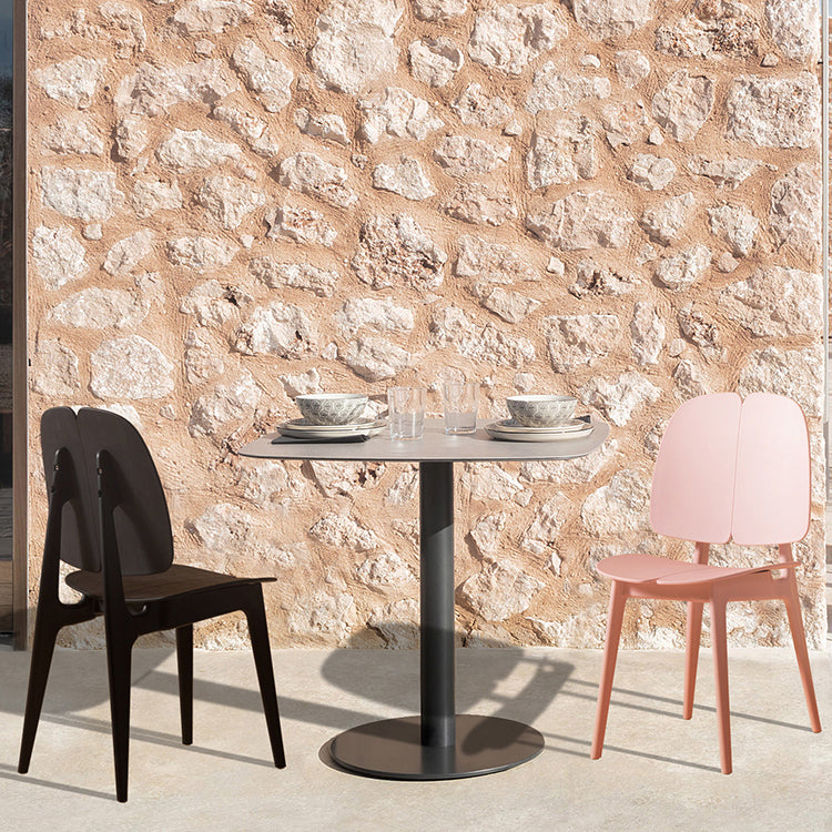 Scandinavian Armless Open Back Dining Side Chairs Plastic Dining Chair Clearhalo 'Dining Chairs' 'Dining Tables & Seating' 'dining_chair' 'furn' 'furn_dining_chair' 'Furniture' 'furniture_dining_chair' 'Kitchen & Dining Furniture' 4901048