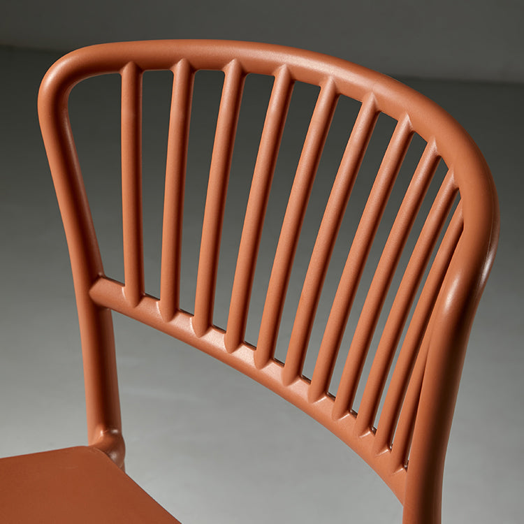 Scandinavian Plastic Dining Armless Chair Open Back Side Chairs Clearhalo 'Dining Chairs' 'Dining Tables & Seating' 'dining_chair' 'furn' 'furn_dining_chair' 'Furniture' 'furniture_dining_chair' 'Kitchen & Dining Furniture' 4901087