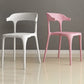 Contemporary Chair Dining Armless Chair for Kitchen with Plastic Legs Clearhalo 'Dining Chairs' 'Dining Tables & Seating' 'dining_chair' 'furn' 'furn_dining_chair' 'Furniture' 'furniture_dining_chair' 'Kitchen & Dining Furniture' 4901128