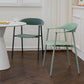 Scandinavian Style Plastic Arm Chair Open Back Dining Side Chair Clearhalo 'Dining Chairs' 'Dining Tables & Seating' 'dining_chair' 'furn' 'furn_dining_chair' 'Furniture' 'furniture_dining_chair' 'Kitchen & Dining Furniture' 4901243