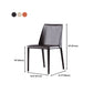 Minimalist Armless Solid Back Chair for Home Use Leather Dining Side Chair Clearhalo 'Dining Chairs' 'Dining Tables & Seating' 'dining_chair' 'furn' 'furn_dining_chair' 'Furniture' 'furniture_dining_chair' 'Kitchen & Dining Furniture' 4901274