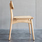 Minimalist Wood Side Dining Chairs Open Back Side Chairs for Home Clearhalo 'Dining Chairs' 'Dining Tables & Seating' 'dining_chair' 'furn' 'furn_dining_chair' 'Furniture' 'furniture_dining_chair' 'Kitchen & Dining Furniture' 4901325