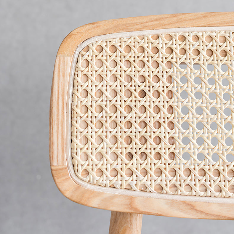 Minimalist Wood Side Dining Chairs Open Back Side Chairs for Home Clearhalo 'Dining Chairs' 'Dining Tables & Seating' 'dining_chair' 'furn' 'furn_dining_chair' 'Furniture' 'furniture_dining_chair' 'Kitchen & Dining Furniture' 4901332