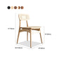 Minimalist Wood Side Dining Chairs Open Back Side Chairs for Home Clearhalo 'Dining Chairs' 'Dining Tables & Seating' 'dining_chair' 'furn' 'furn_dining_chair' 'Furniture' 'furniture_dining_chair' 'Kitchen & Dining Furniture' 4901345